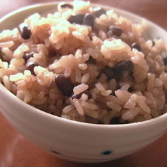 炊飯器でお赤飯