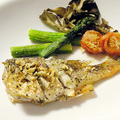 めばるの香草オーブン焼き