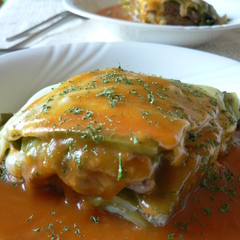 重ねキャベツ＆めちゃ旨ソース