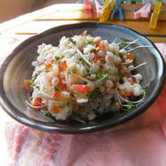 麦ごはん おろし和え