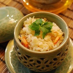 かに缶で炊き込みご飯