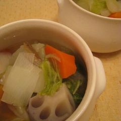 根菜たっぷりスープ