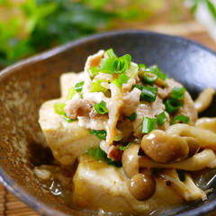 ほんのりしょうがの香り 豚肉豆腐