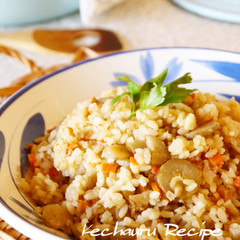炊飯器で簡単 ごぼうの和風ピラフ