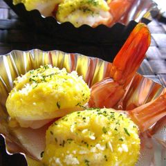 えびの和風パン粉焼き