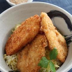 鶏胸肉のタレかつ丼