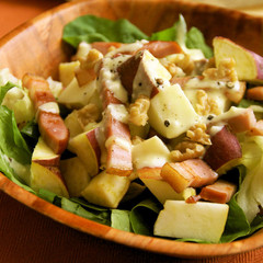 さつまいもとりんごの秋サラダ