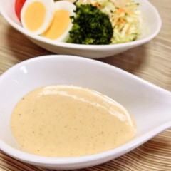 簡単 ポン酢で自家製ゴマドレッシング