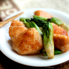 たらの芽とチキンの味噌炒め お弁当にも