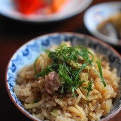 夏バテにも 新しょうがと豚肉の炊き込みご飯