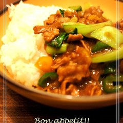 中華屋の味 麻婆風豚と青梗菜の中華丼