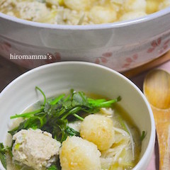 きりたんぽ風だんご汁