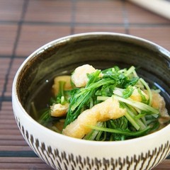 水菜のさっと煮