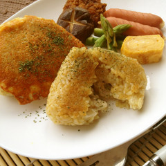 とろとろクリーム焼きおにぎり