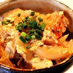 高野豆腐でつくる親子丼