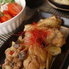 鶏手羽元の韓国風煮