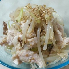 鶏むね肉とザーサイの中華和え