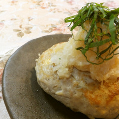 ごぼう入り和風豆腐ハンバーグ