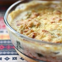 かぼちゃと大麦のスパイスグラタン
