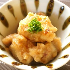 揚げずに鶏のおろし煮