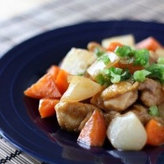 鶏肉とこんにゃくのコチュジャン炒め煮