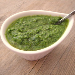 香菜とごま油のタレ