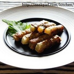 大根と大葉の豚肉巻き さっぱり照り焼き