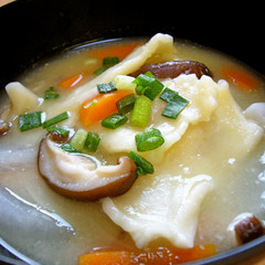 九州熊本 野菜たっぷり味噌仕立てのだご汁