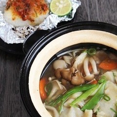 ひっつみきのこ汁