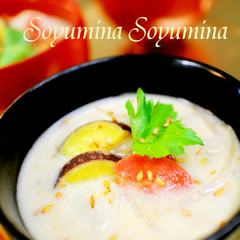 冷蔵庫の残り野菜で生姜ごま味噌汁