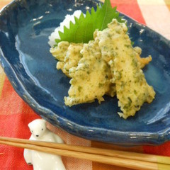 イカの磯辺揚げ