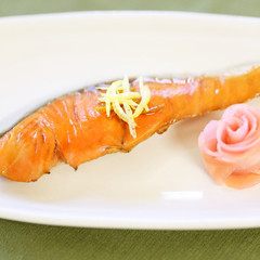 鮭の柚庵焼き