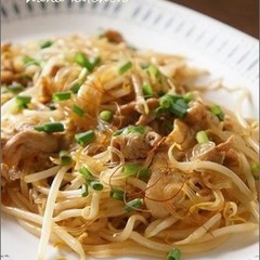 豚肉と春雨のオイスターソース炒め