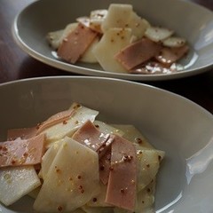 かぶとハムの粒マスタードサラダ