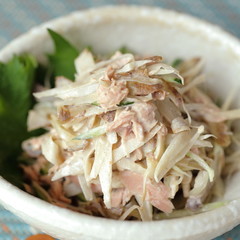 梅マヨの酸味でどうぞ！ごぼうサラダ♬