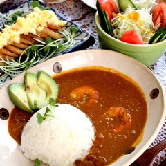 海老のココナッツ・トマトカレー