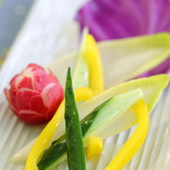 彩り野菜パレット仕立て