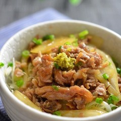 簡単 しょうが焼き丼