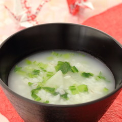 胃腸にやさしい七草粥