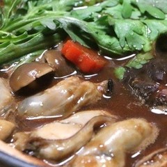 牡蠣の土手鍋