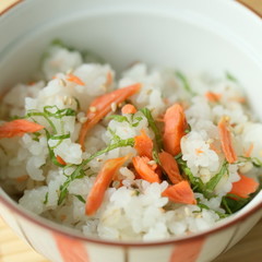 鮭としその混ぜ御飯