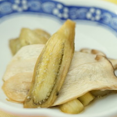 焼きなすとエリンギのあっさりナムル風