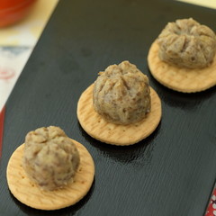 簡単❢甘栗で作る一口デザート栗きんとん
