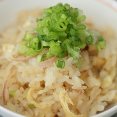 簡単 香味野菜と油揚げの味御飯