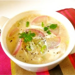 冬のミルクみそ汁