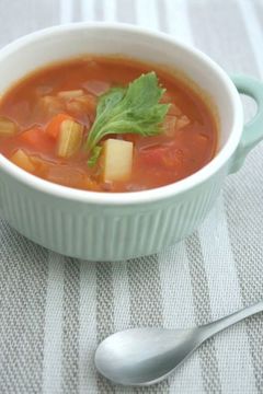 無水で作る 食べるミネストローネ