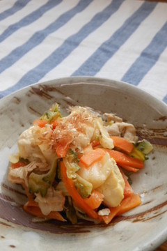 やさしい味のゴーヤーチャンプル