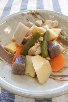 鶏肉の炒り煮