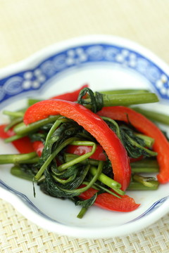 空芯菜ソテー✡エスニック風味