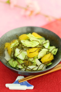 甘夏かんと野菜の昆布風味甘酢漬け